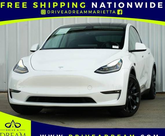 TESLA MODEL Y 2022 7SAYGAEEXNF487423 image